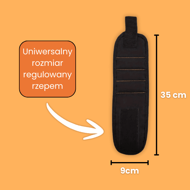HandMag - opaska magnetyczna na nadgarstek na śruby i bity