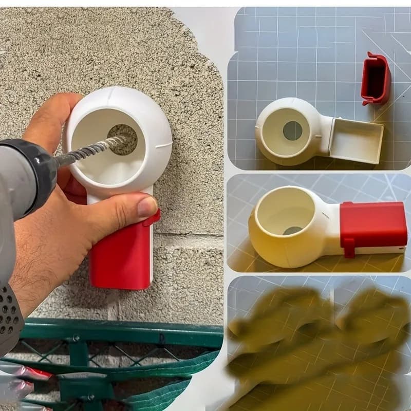 Pojemnik na pył od wiertarki